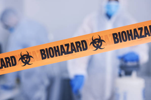 Professional Biohazard technician working in Doylestown, PA